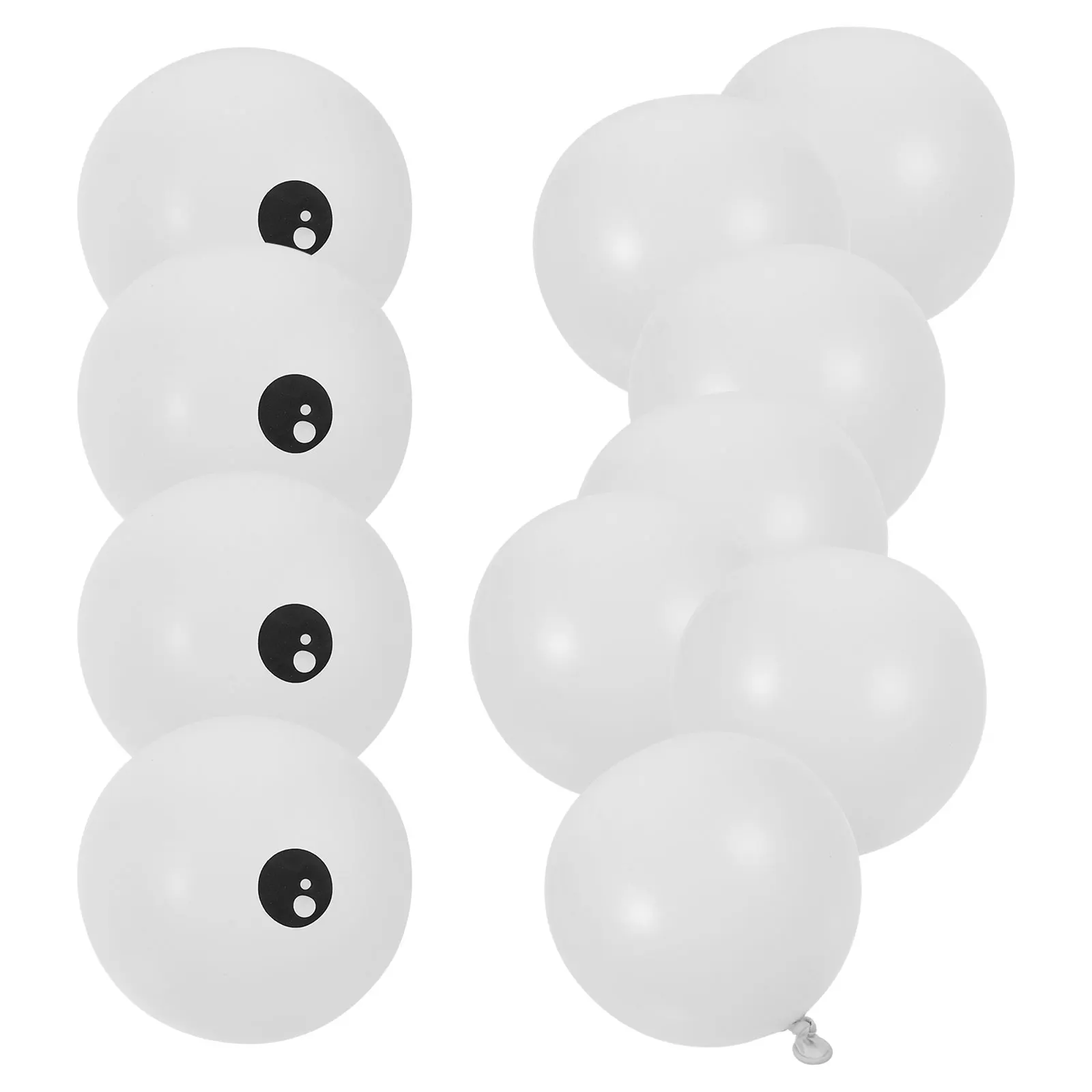 

100Pcs Eyeball Balloons Latex Party Decorations Perfect for Birthday Party Supplies Latex Balloons Balloon Large Balloon