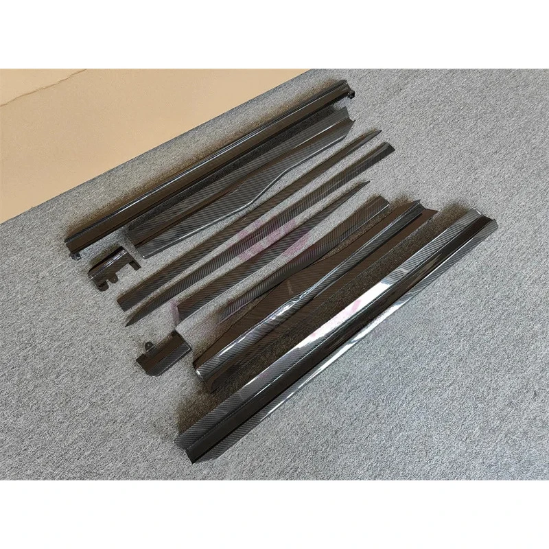 Factory Hot Selling M Style Carbon Fiber Body Kit Side Skirt Front Lip Rear Diffuser Spoiler Wheel Eyebrow