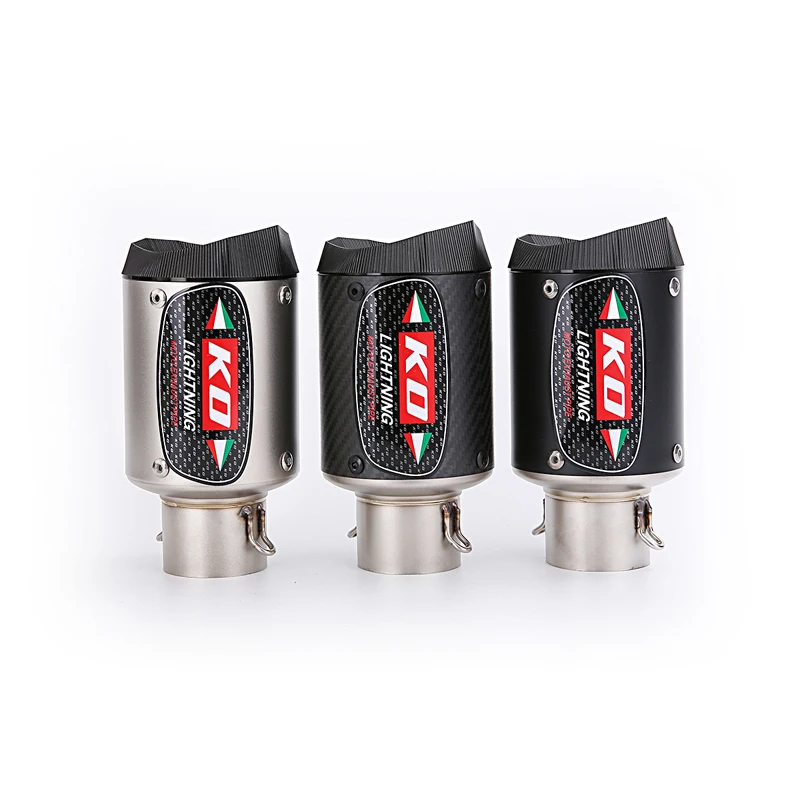 

Universal 51MM Exhaust Pipe Stainless Steel For Ninja250 400 Z400 Z800 Z900 Z1000 R3 R6 MT07 MT09 GSX250R ZX6R