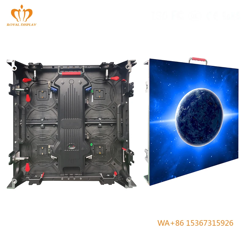 

ROYALLED Full Color P3.91-500X500mm Stage Rental Display Indoor Led Electronic Display