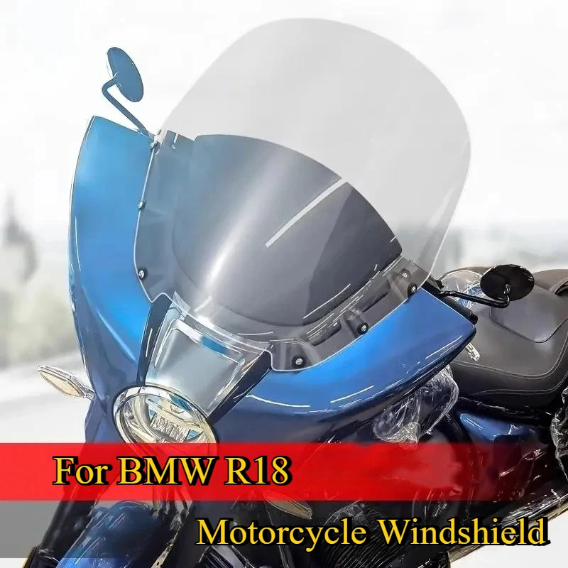 

For Bmw R18 Motorcycle Windshield R18 Intercontinental Traveler Windshield Windshield Shield Deflector Modification Accessories