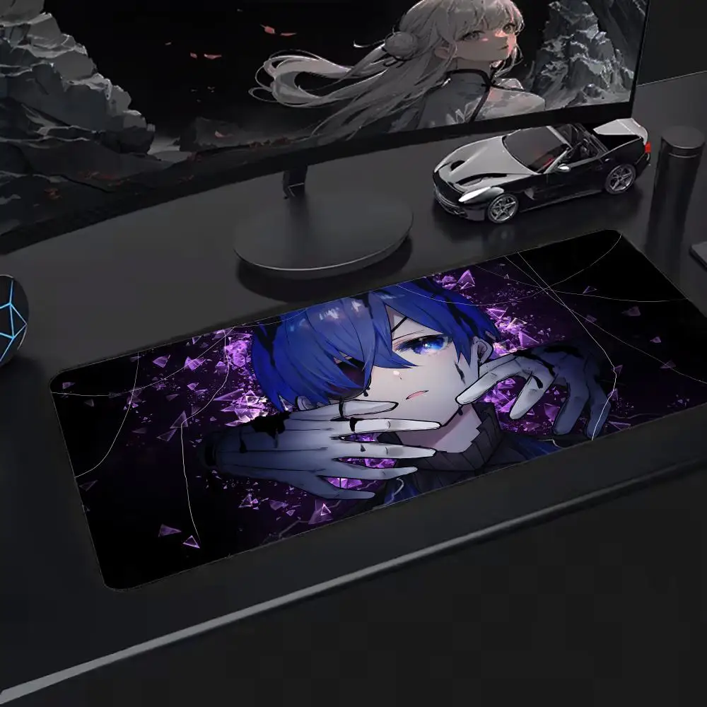 Коврик для мыши Black Butler Большой коврик для мыши, расширенная игровая поверхность, нескользящая подложка, идеально подходит для использования на столе