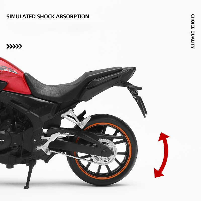 1:12 HONDA Wing CB400X Alloy Racing Motorcycle Model Diecasts Street Sports Motorcycle Model Simulation Collection Kids Toy Gift