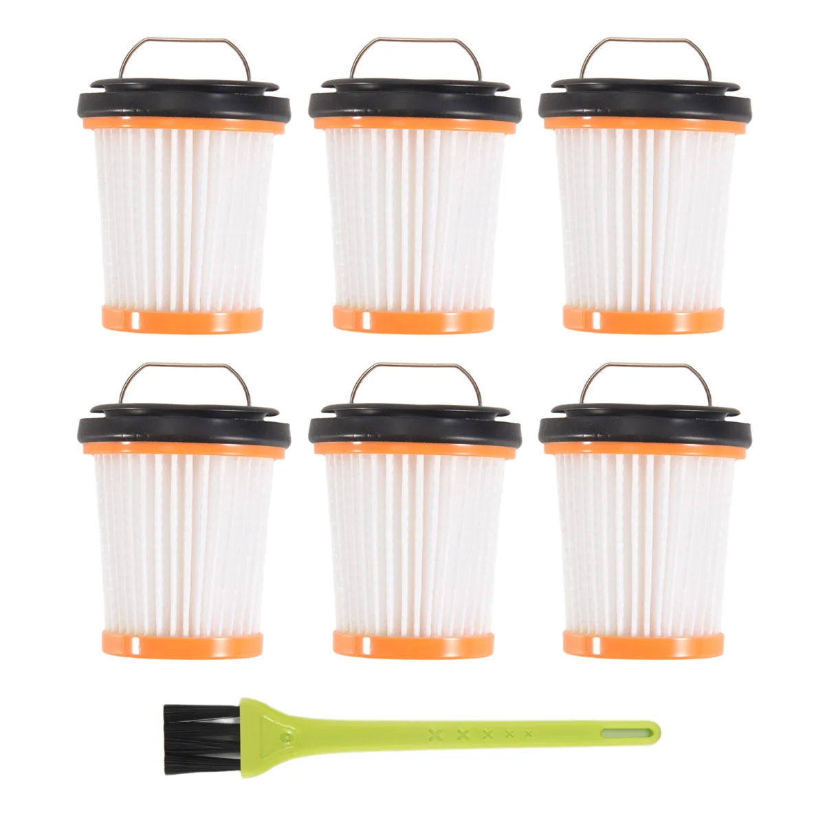 Filtro de vacío A62X 6 uds para filtros de vacío de mano inalámbricos Shark ION W1 para Shark WANDVAC WV200 WV201 WV220, parte XHFWV200