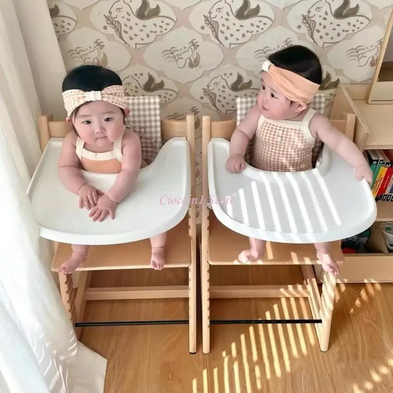 Y1UB Baby Dining Chairs Cushion Dirt Proof Separable Highchair Mat Detachable Backrest Cushion Pad for Infants Toddlers