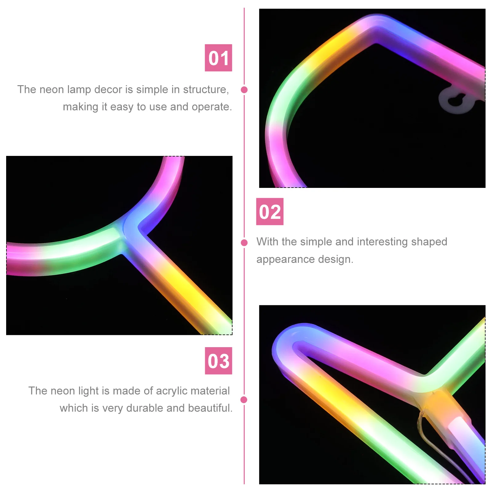 

Wine Glass Shaped Neon Lamp Acrylic LED Night Light Bar Restaurant Party Atmosphere Decor Light Neon Sign Wine Glass Lamp