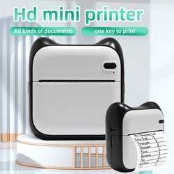 Mini Photo Pocket Printer Portable Ink-free Thermal 57mm Sticker Trans Paper Wireless BT 200dpi Android IOS Printing Machine