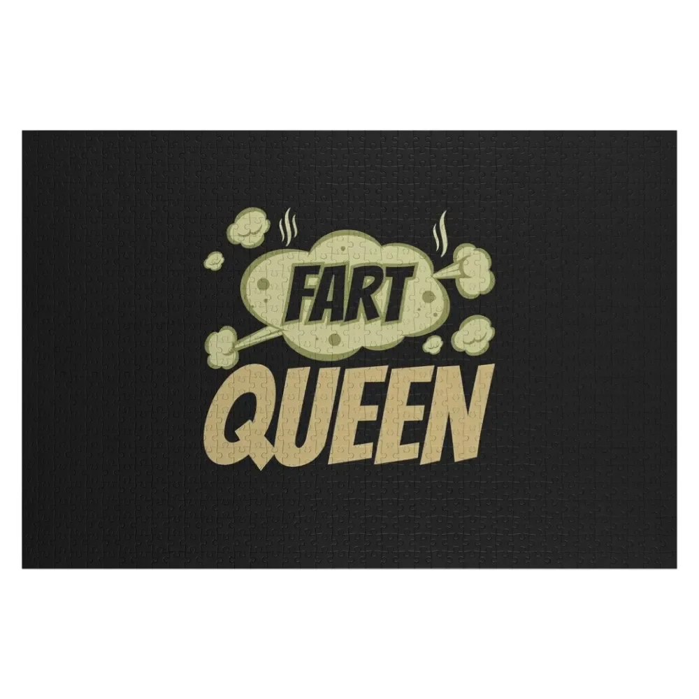 Fart Queen Farting Farts Flatulence Jigsaw Puzzle Works Of Art Personalized Kids Gifts Puzzle