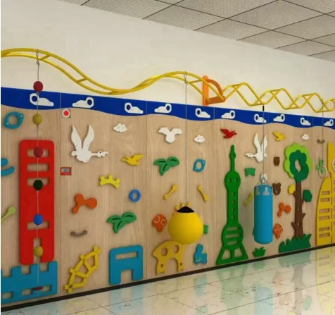 Climbing wall indoor and outdoor youth rock climbing expansion equipment climbing frame climbing net climbing equipment