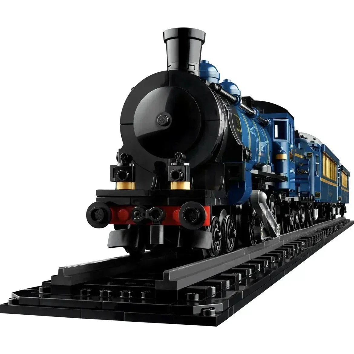 NEW Ideas MOC 21344 luxury travel locomotive The Orient Express Train Building Blocks Model Bricks Toys For Kids Christmas Gift