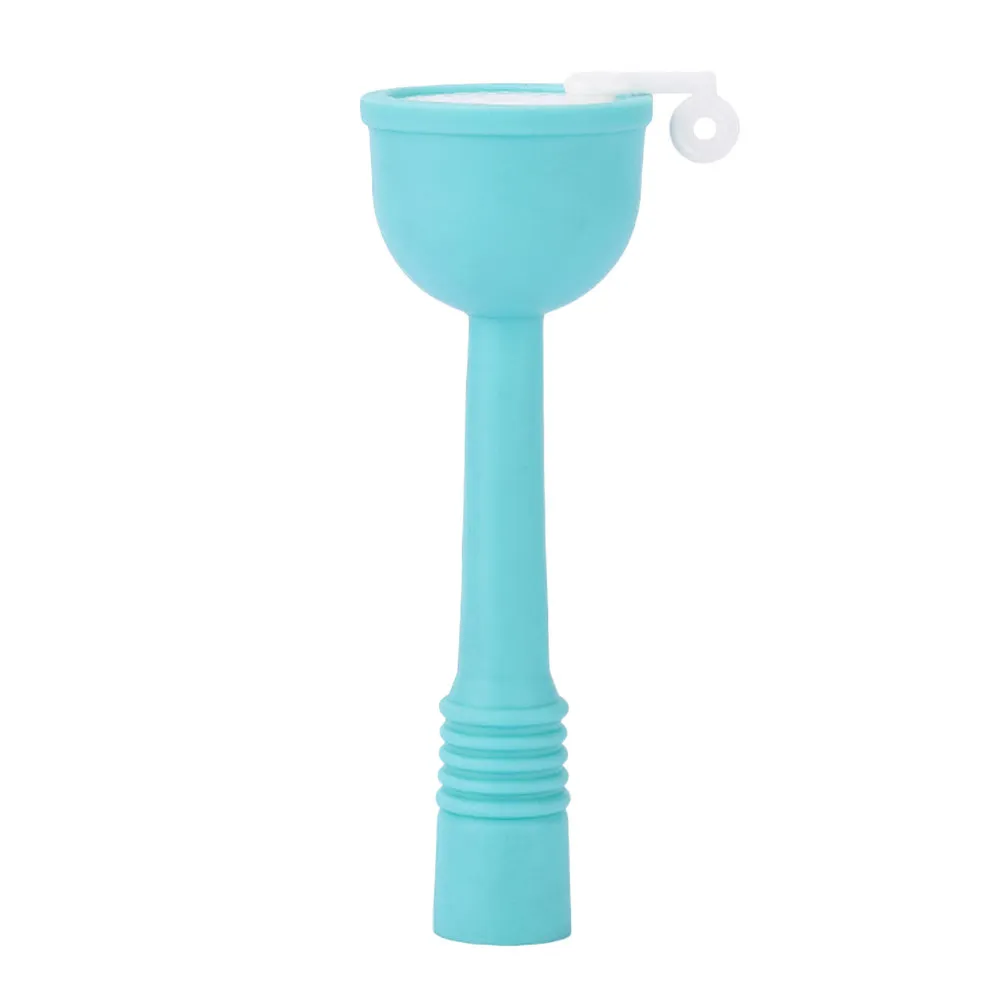 Water Saver Faucet Nozzle – 2cm Blue Diffuser for Sink, 360° Rotating Spray, Low-Flow Aerator