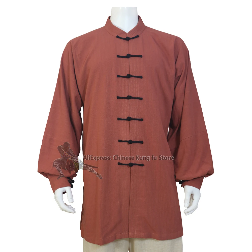 Thick Cotton Martial arts Kung fu Jacket Tai Chi Uniform Wing Chun Coat Wushu Shaolin Robe Custom Tailored