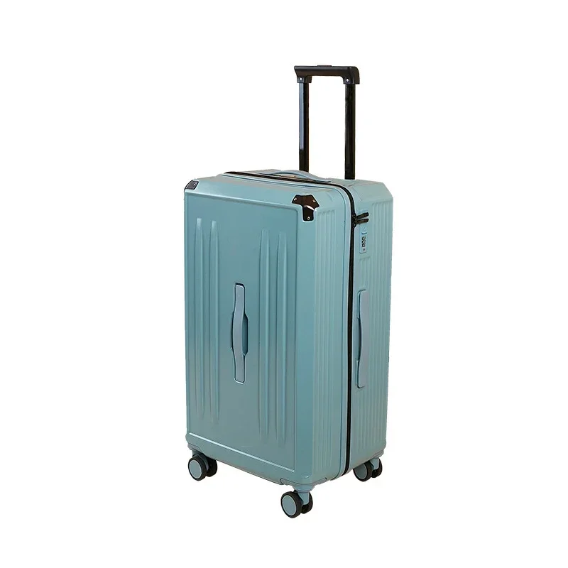 Rolling Luggage Travel Large Capacity Trolley Box Aluminum Alloy Corner Travel Bag Suitcase Fashion Solid Trunk Package Case