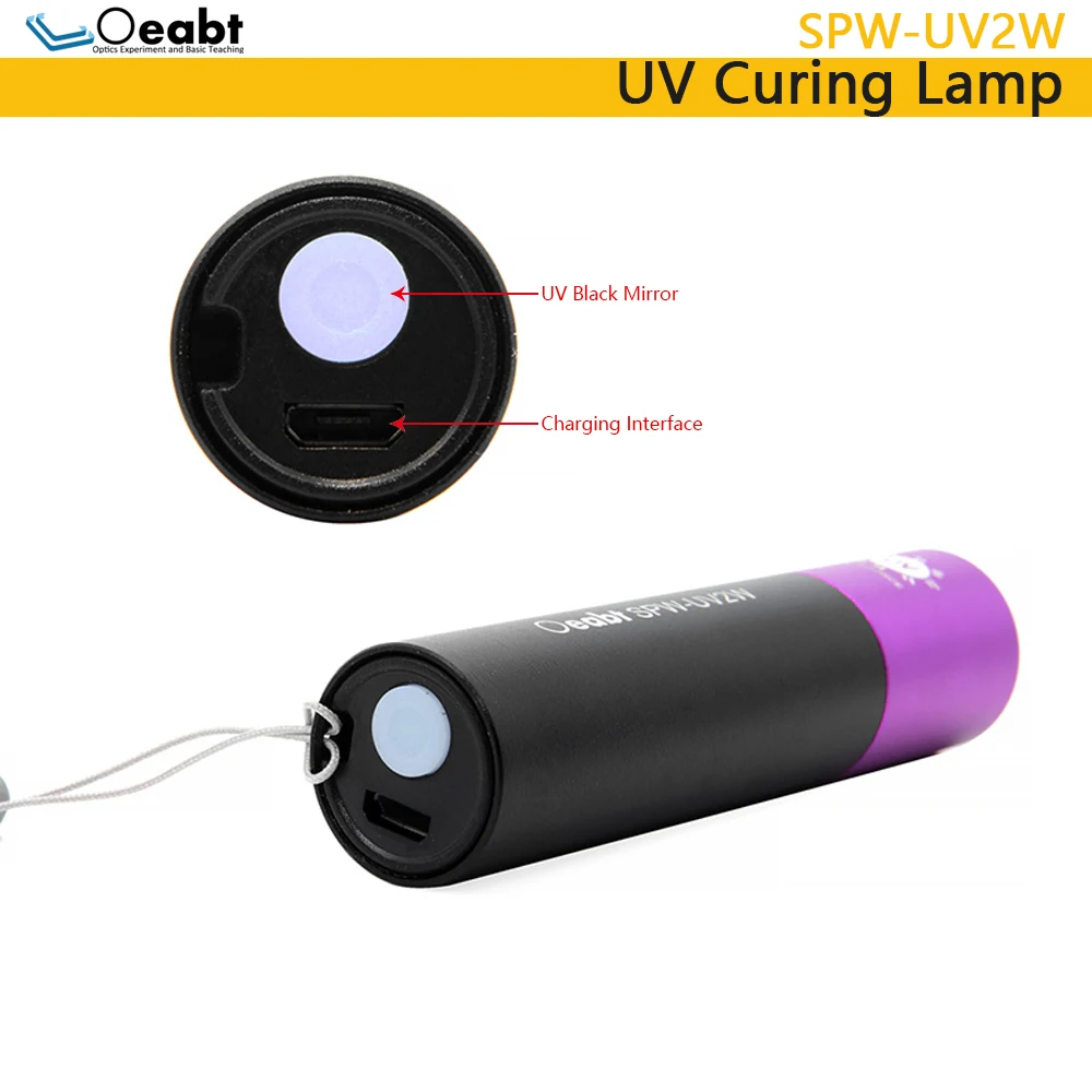 SPW-UV2W UV Curing Lamp UV Lamp LED Glue Shadowless Glue Ink Printing Optical Tools Oeabt