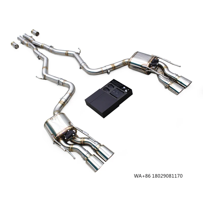 

Клапанный спортивный глушитель Catback W221 6.2L 2008-2012 Выхлопная система труб из нержавеющей стали с управлением