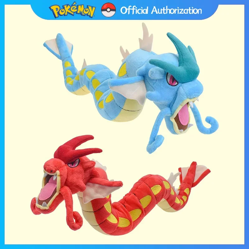 60CM Pokemon Gyarados Plush Toy Cute Cartoon Stuffed Doll Collection Souvenir Garados Léviator Anime Pokémon Toys Birthday Gift