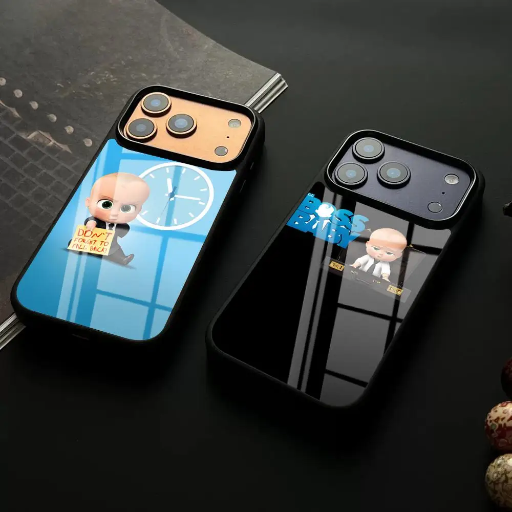 Чехол B-boss B-Baby для iPhone 17 Air 16 15 13 12 14, нескользящий, для 11 Pro Max, Glass Mini X Xr Xs 8 7 Plus, роскошный чехол-коке