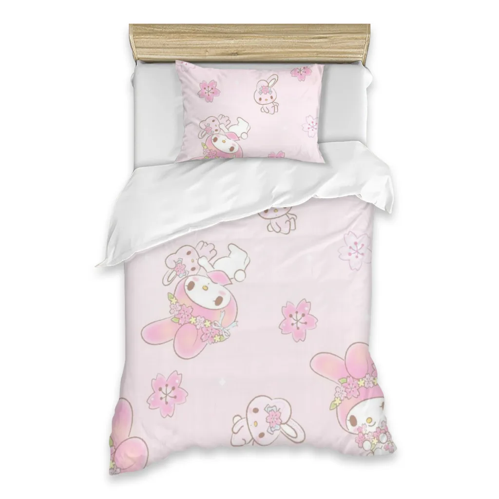 

My Melody My Melody Single Bed Sheets Set Complete Case Single Linen Quilt Cover