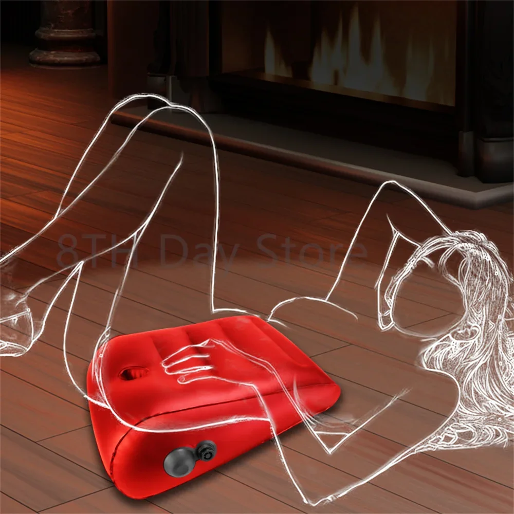 وسادة الجنس مثلث نفخ المنحدر المثيرة الأثاث دسار جبل موضع أعمق دعم وسادة ألعاب جنسية للنساء الرجال زوجين