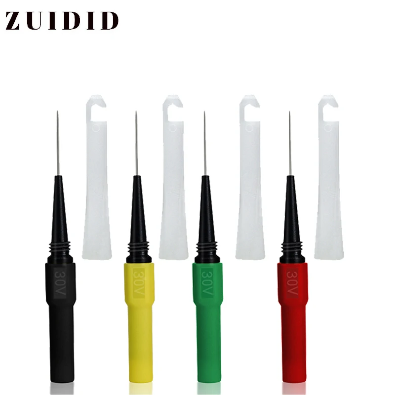 Probe Multimeter Vehicle Detection Nondestructive Insulation Puncture Probe Tip 2022 Latest 30V Thread Design Free Shipping