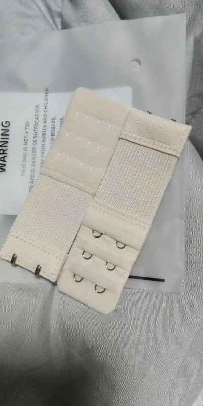 3 Pieces, 3 Rows with 2 Hook Extension Straps, Elastic, Soft and Comfortable Bra Straps, Women's Underwear Accessories photo review