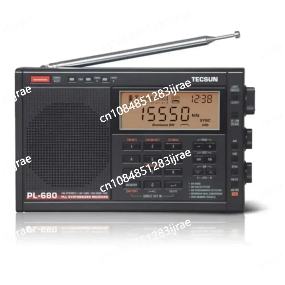 Home Stereo Radio Receiver Portable Speaker PL680 New Tecsun PL-680 Radio FM Digital Tuning Full-Band FM/MW/SBB/PLL SYNTHESIZED