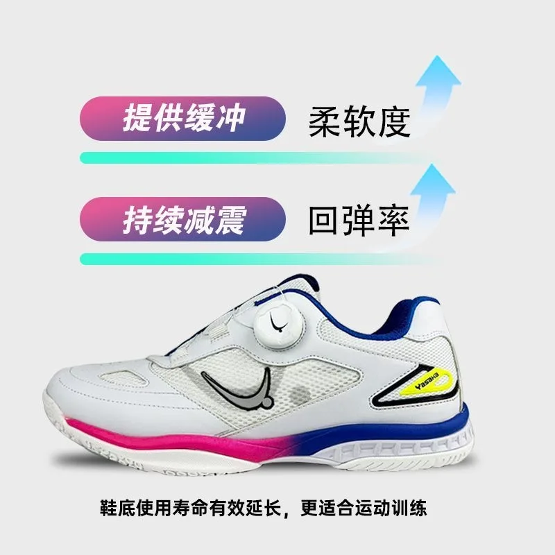 

Professional Table Tennis Shoes Men Women Designer Indoor Court Shoe Anti Slip Badminton Training Unisex Wearable Tennis Shoes
