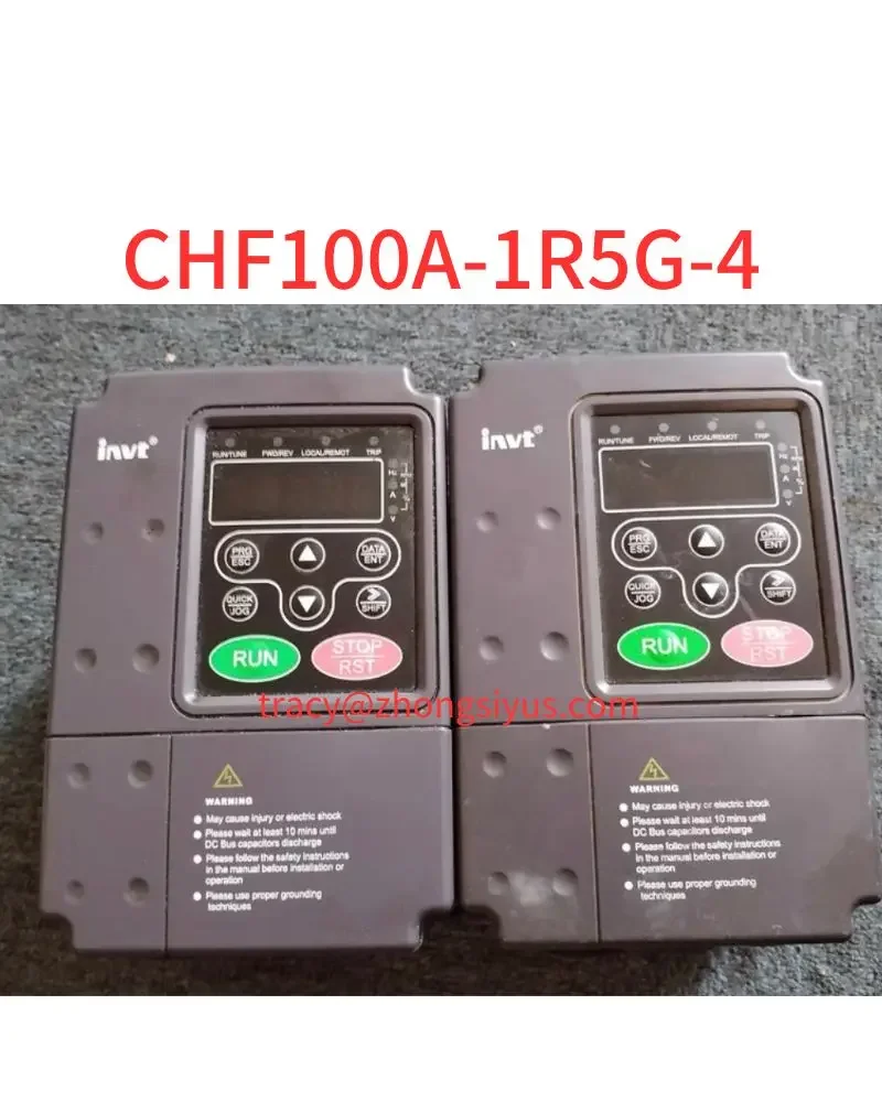 

Used CHF100A converter 1.5 kw 380V, CHF100A-1r5g-4