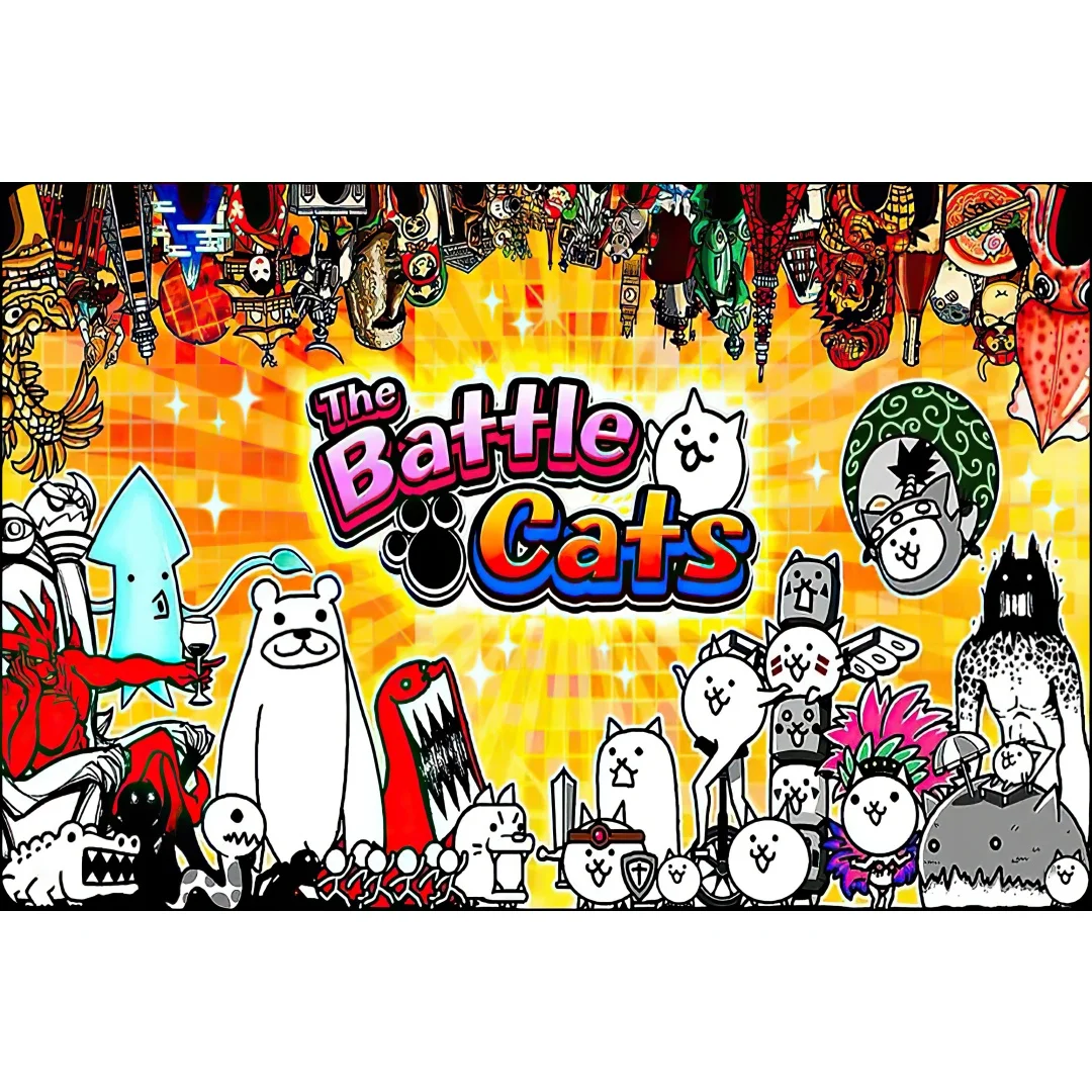 Battle Cats Poster 8 X 12 Inch Funny Metal Tin Sign Game Room Man Cave Wall Decor