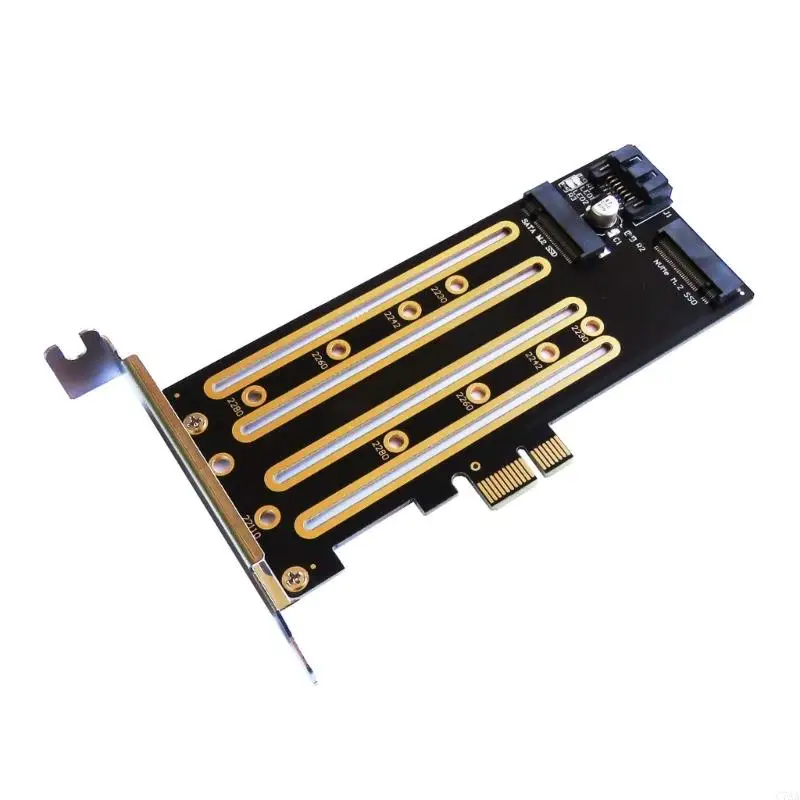 C7AA M.2 NVME à PCIE SSD Convertisseurs M.2 PCIe Adaptor Expansion Card Risers