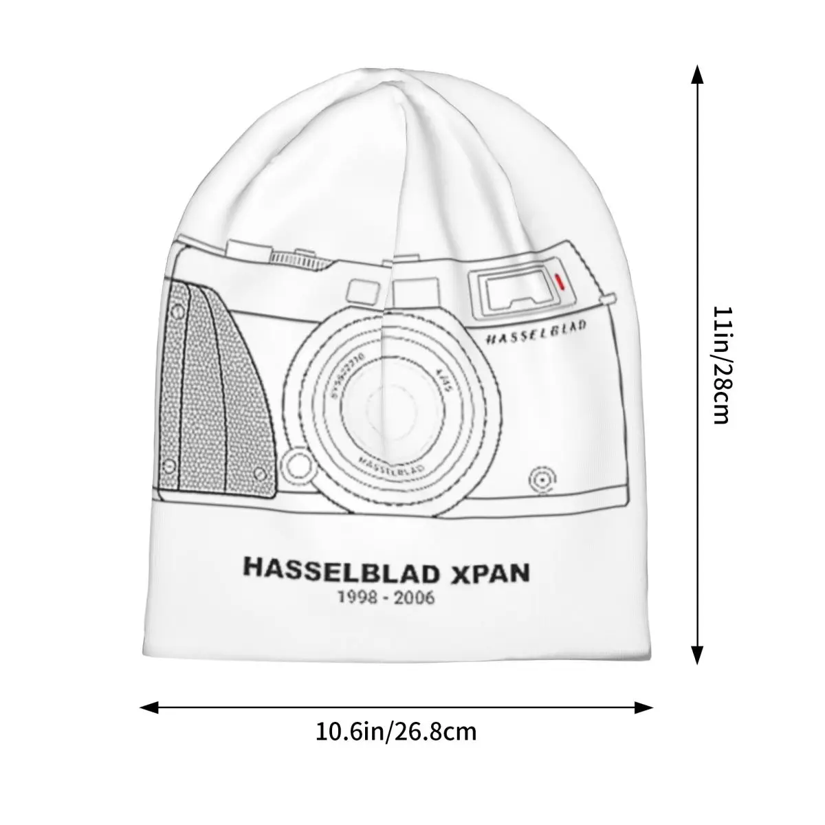 빈티지 필름 사진 Hasselblad XPan 유니섹스 성인 비니 모자 뜨개질 보닛 모자 따뜻한 가을 겨울 야외 Skullies 모자
