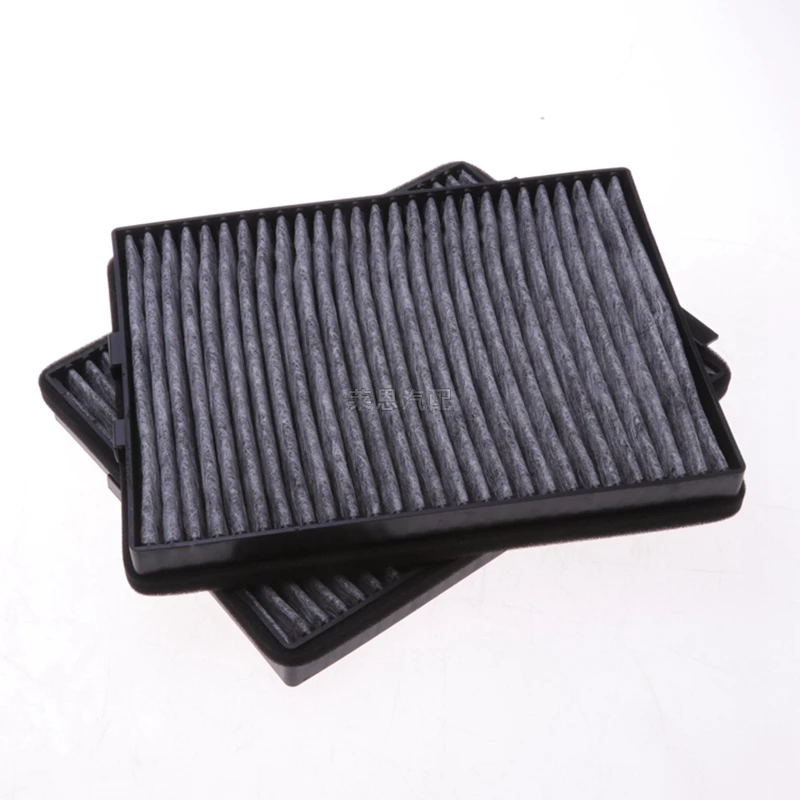 1Pair Cabin Air Filter Set for BMW e39 525i 528i 530i 540i M5 ALPINA B10 D10 OEM:64110008138 64319069927 64118391200 64119216588