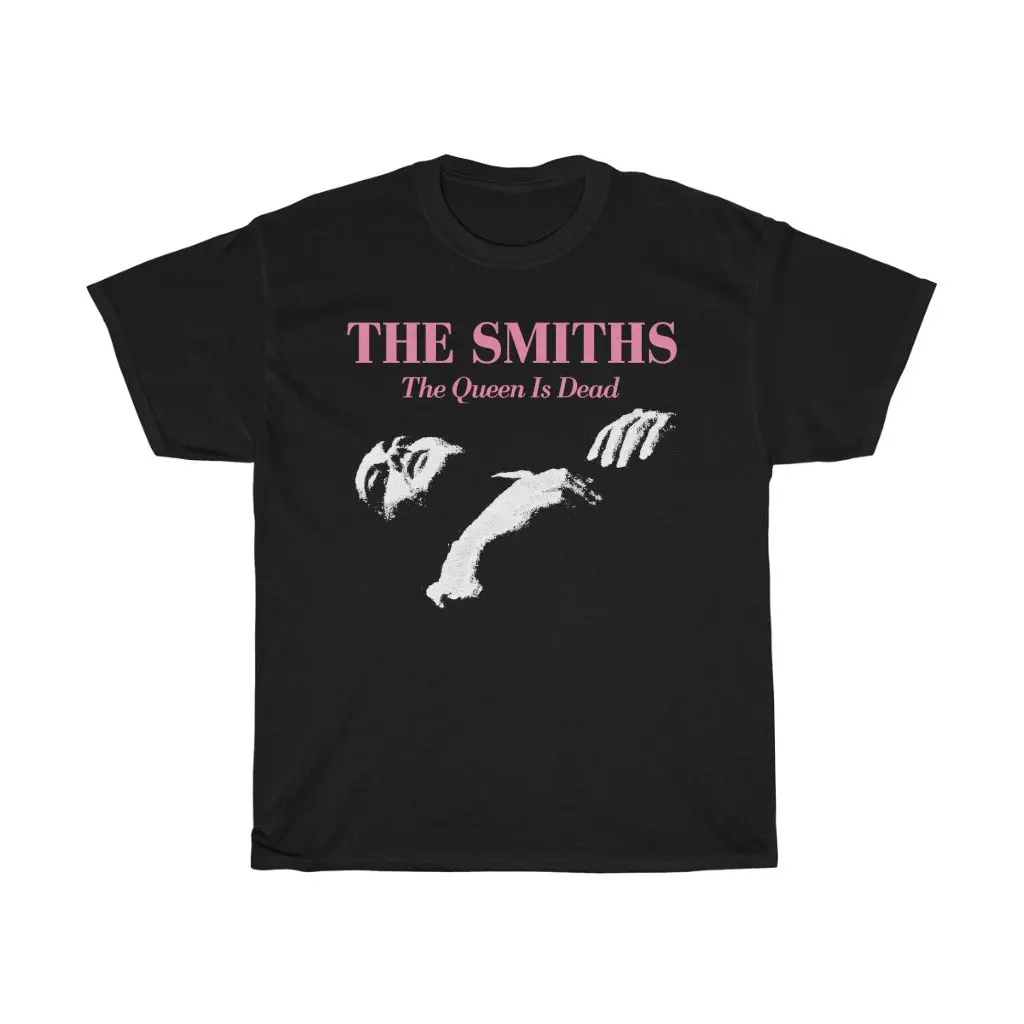 Morrissey O-Neck Short Sleeve Black Tshirts Tops The Smiths T-Shirt Indie Aesthetic Clothes Harajuku Streetwear Casual Tees