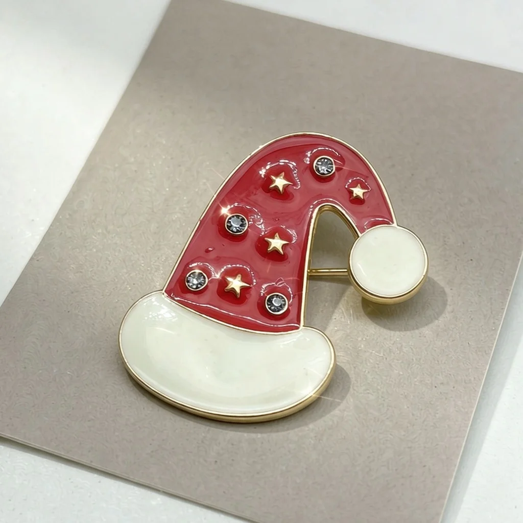 Trend 26 Anti-Exposure Brooch Scarf Clip Badge Brooch Bag Accessory Versatile Shoe Badge Metal Collar Pin High Aesthetic Collar Pin Neck Accessory Anti-Exposure Accessory Personalized Outfit Exquisite Brooch Christmas Eve DIY Shoe Decoration