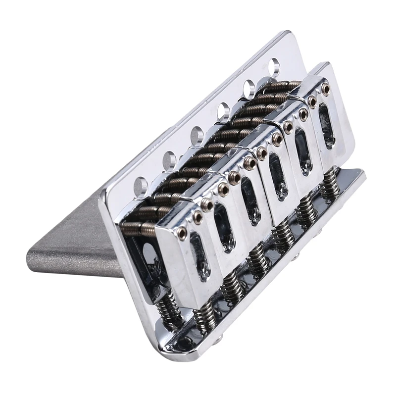 Tremolo Bridge System  For Fender Stratocaster SQ ST Electric Guitar Chrome Silver Guitar Accessories String Spacing