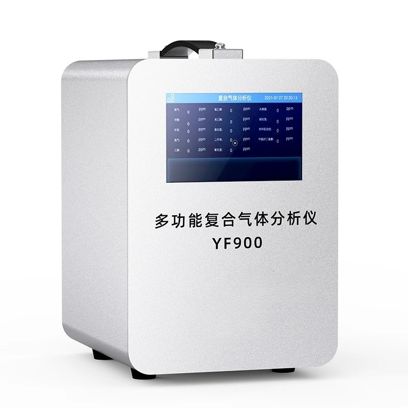 Portable composite gas analyzer Hydrogen sulfide ammonia ozone detection CO five-in-one gas detector