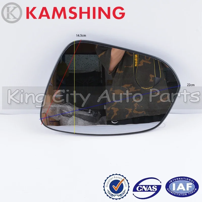 For Toyota RAV4 2014 2015 2016 2017 Side Rear View Mirror Glass Car Rearview Mirror Reversing Lens With Heating or Not