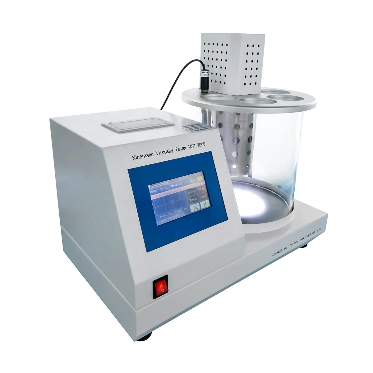 VST-2000 ASTM D445 Intelligent Petroleum Oil Kinematic Viscosity Testing Equipment/Viscosimeter