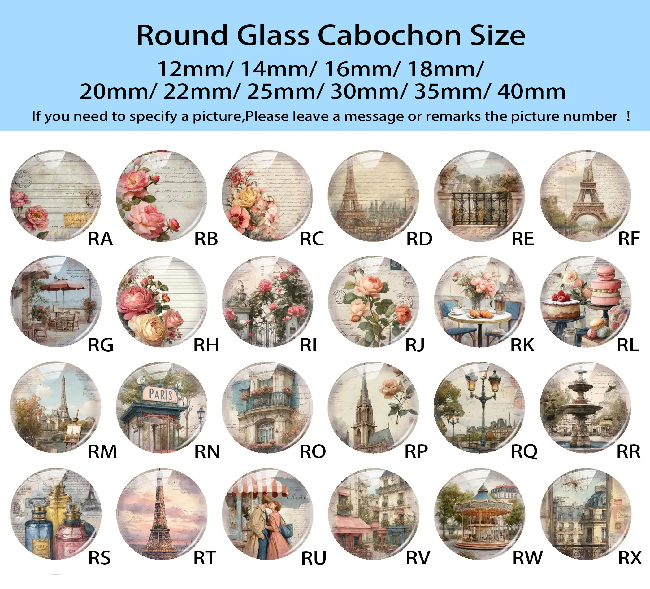 Random Mixed Round/Oval/Square - đánh giá và giá Jewelry Making Paris