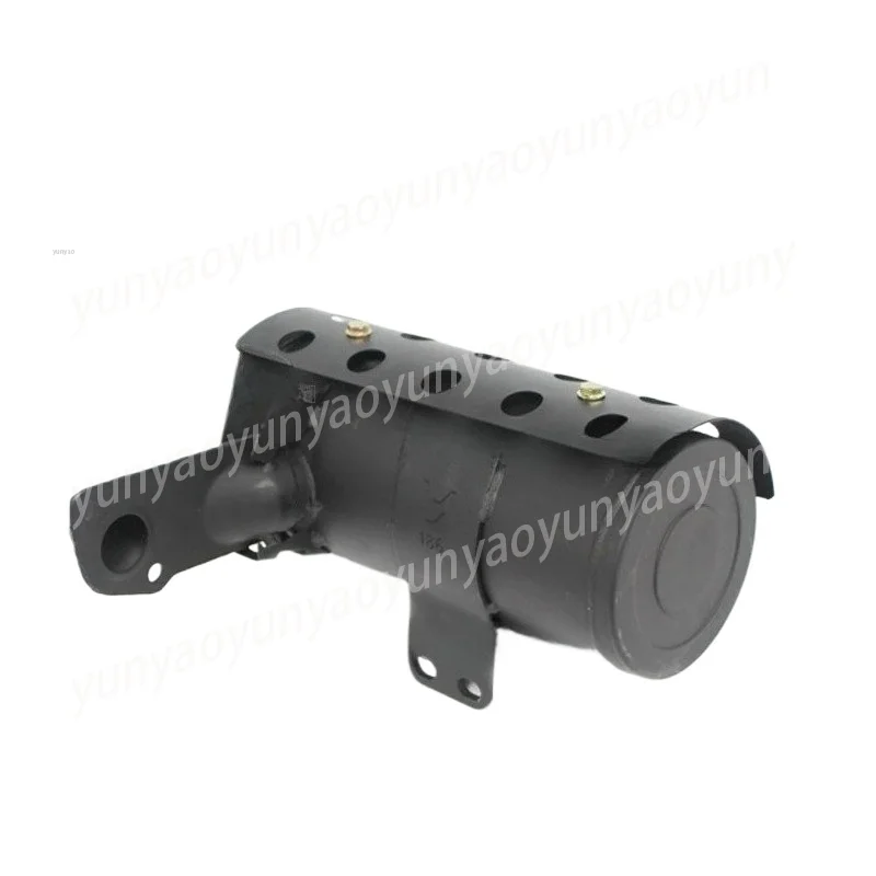 Exhaust Muffler Chimney for 170F 173F 178F 186F 188F Air Cooled Engine Micro Tiller Generator Parts