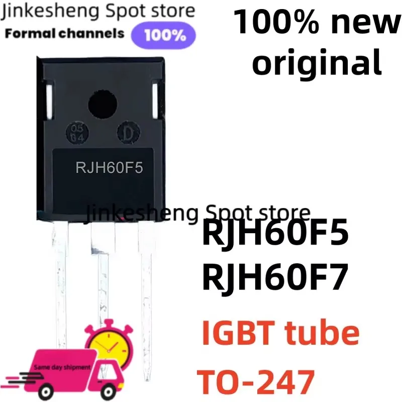NEW original 5UNITS-10units/LOT RJH60F5 RJH60F7 Quality of life TO-247 Electrical welding machine transistor IGBT tube