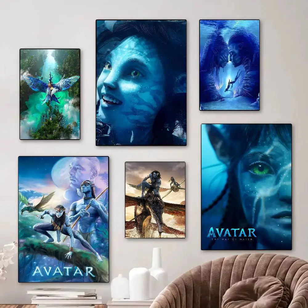 A-Avatars 2 Movie Classic Vintage Classic Vintage Posters Vintage Room Home Bar Cafe Decor Nordic Home Decor