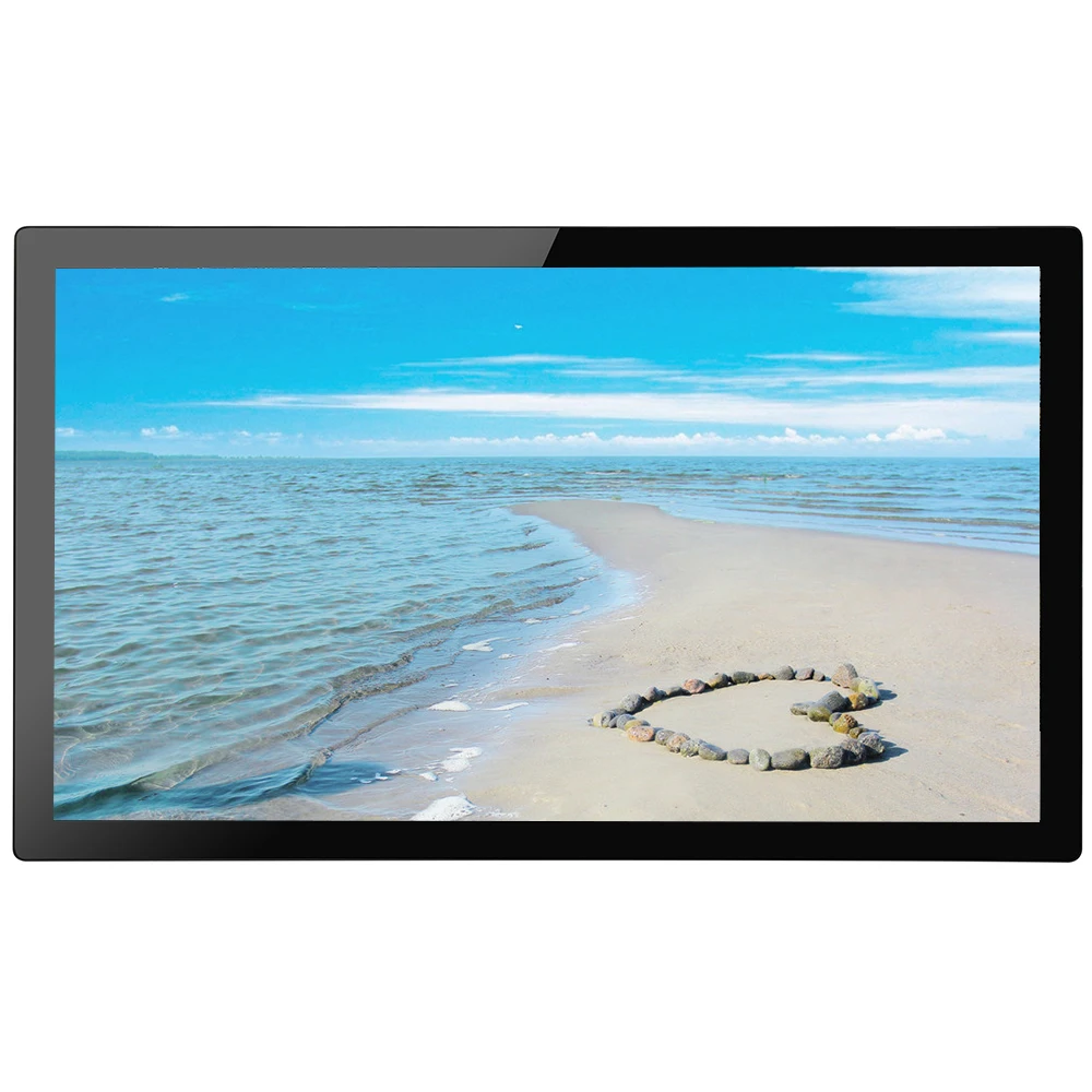 Ip65 Waterproof Vesa Wall Mount Industrial Display 21.5 Inch 16:9 1920x1080 Industrial LCD Touch Screen