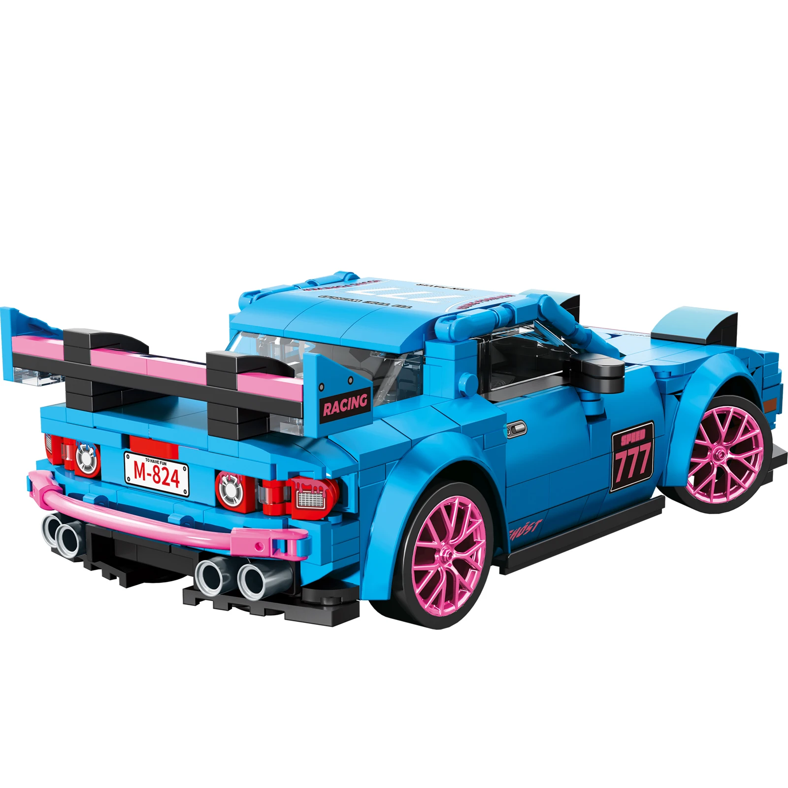 STEM Educational 1:20 Scale RC Racing Car Building Blocks Toy for Kids DIY Model Assembly