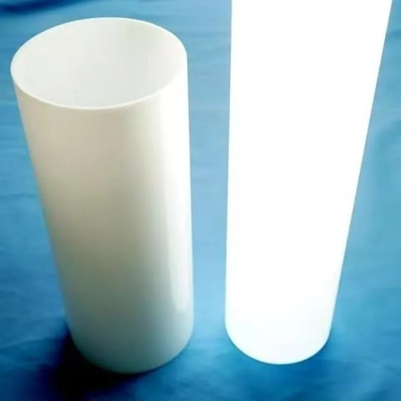 Diffusion Polycarbonate Tube Milky White Acrylic Lamp Shade 25mm(1