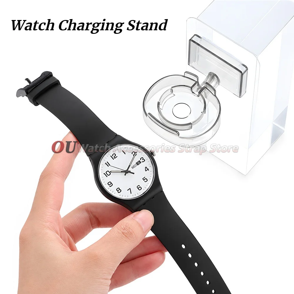 Multifunctional Watch Holder, Wall Mounted Watch Charging Stand, Watch Display Storage Rack for Charging and Organizing Watches