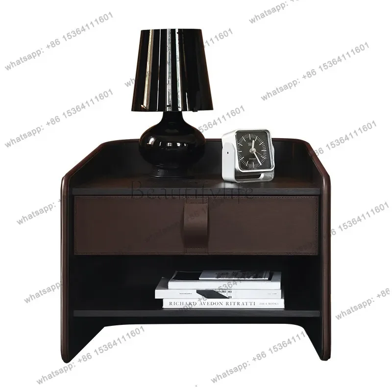 

FG112026 modern locker with pumping minimalist bedside table small apartment light luxury bedside table