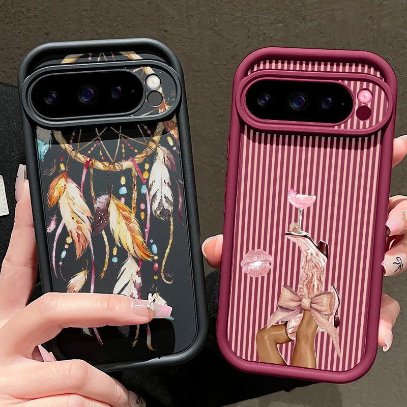 Google Pixel 8A - Simple Striped Pattern Phone Case For