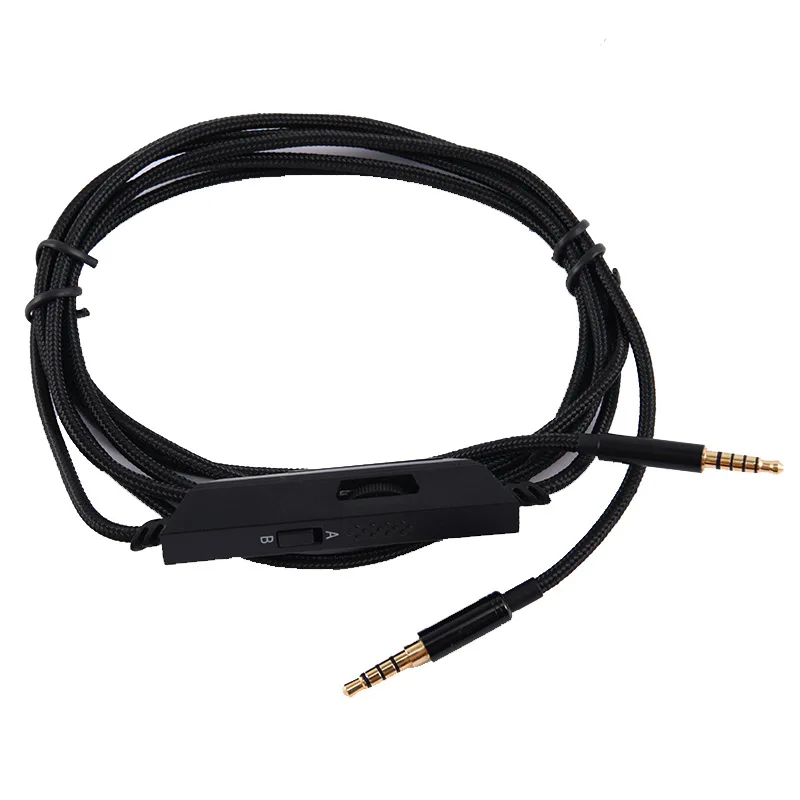 Audio Cable Accessory for Logitech G233 G433 G PRO X  Wireless Gaming Headset Cable Headphone Audio Line 200CM