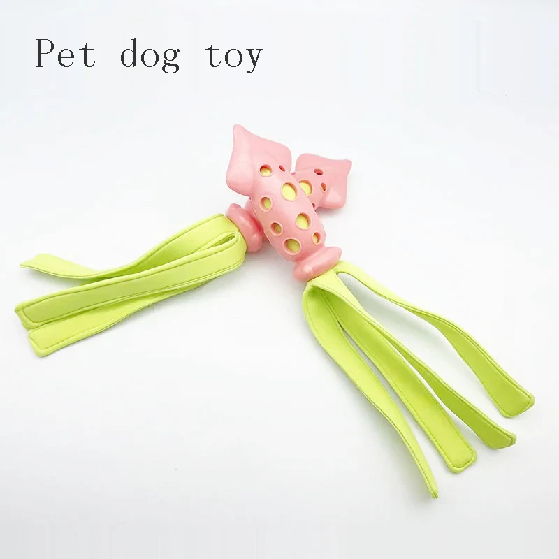Juguete calamar chirriante resistente a mordiscos para perros - imagen 5